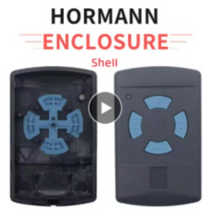 Hormann 868 MHz - - Behuizing - - Vervanging Abs Blauwe Knop, Hobby en Vrije tijd, Elektronica-componenten, Nieuw, Ophalen of Verzenden