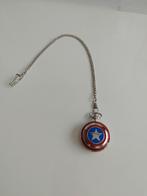 Captain America ketting horloge, Sieraden, Tassen en Uiterlijk, Kettingen, Ophalen of Verzenden, Zo goed als nieuw