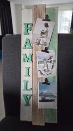 Fotolijst op bord - FAMILY, Ophalen, Nieuw