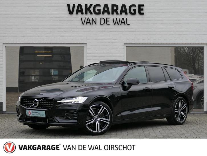 Volvo V60 2.0 T8 Plug-in hybrid AWD Plus Dark | 455 PK | Pan, Auto's, Volvo, Bedrijf, Te koop, V60, 4x4, ABS, Achteruitrijcamera
