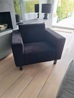 Modern fauteuil van het merk Montèl. Kleur zwart., Huis en Inrichting, Ophalen, 75 tot 100 cm, Zo goed als nieuw, 75 tot 100 cm