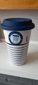 Dubbelwandige warmhoud beker Laura Ashley, NIEUW!, Ophalen of Verzenden, Zo goed als nieuw, Overige stijlen, Kop(pen) en/of Schotel(s)