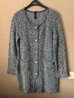 Marccain - Vest - Mt 36(2) - Knoopsluiting - zakken - Zgan, Kleding | Dames, Blauw, Ophalen of Verzenden, Zo goed als nieuw, Maat 36 (S)