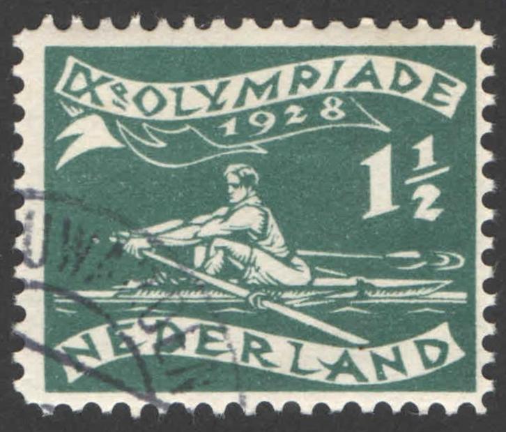 Nederland NVPH nr 212 gestempeld, Postzegels en Munten, Postzegels | Nederland, Gestempeld, T/m 1940, Ophalen of Verzenden