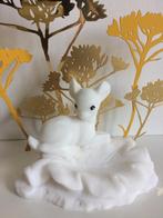 Bambi hertje, brocante beeldje schaaltje biscuit porselein, Verzamelen, Beelden en Beeldjes, Ophalen of Verzenden, Zo goed als nieuw