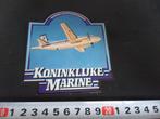 sticker leger marine MLD marineluchtvaartdienst vliegtuig, Ophalen, Zo goed als nieuw