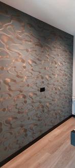 Luxe behang. Marburg Wallcoverings. 2 rollen., Ophalen of Verzenden, Minder dan 10 m², Blauw, Hotel chic