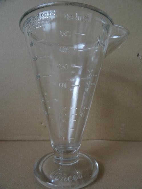 Curiosa antieke maatbeker Poncet maatbeker maatkan 16cm 1940, Antiek en Kunst, Antiek | Keukenbenodigdheden, Ophalen of Verzenden