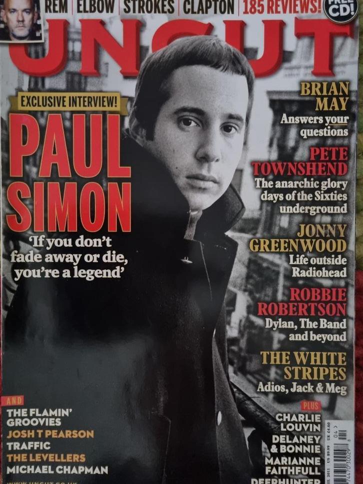 UNCUT 04-2011 167 Paul Simon Flamin Groovies Greenwood, Boeken, Tijdschriften en Kranten, Zo goed als nieuw, Muziek, Film of Tv
