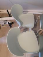 2 nieuwe mint kleur kunstof stoelen, Huis en Inrichting, Stoelen, Nieuw, Ophalen, Overige kleuren