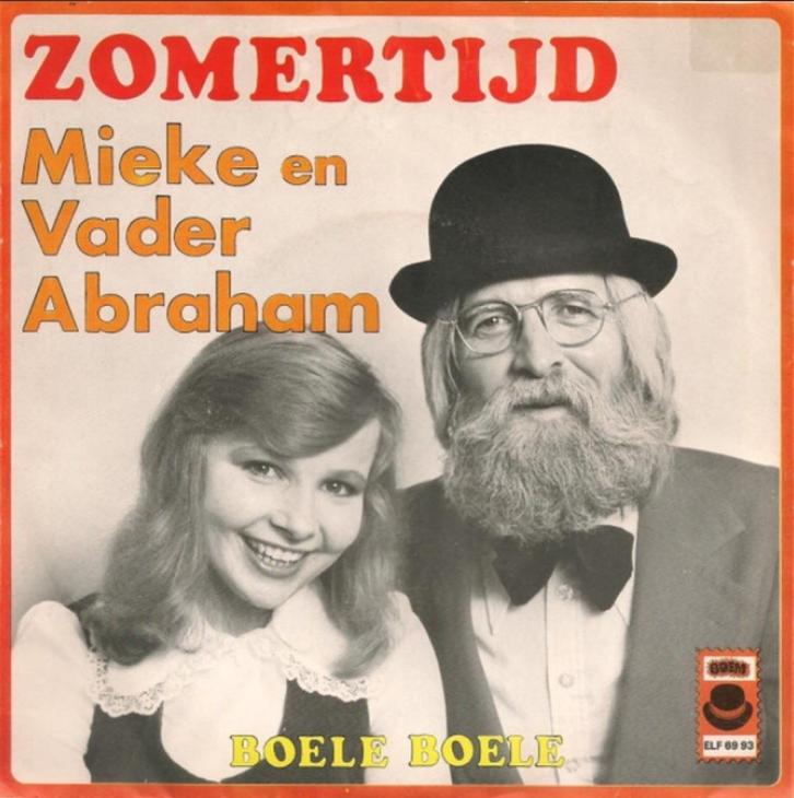 Mieke en Vader Abraham - Zomertijd - 4 piraten singles, Cd's en Dvd's, Vinyl Singles, Zo goed als nieuw, Nederlandstalig, 7 inch