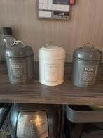 Riverdale blikken koffie thee suiker en Brood groot, Huis en Inrichting, Zo goed als nieuw, Metaal, Minder dan 25 cm, Ophalen
