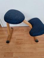 Rybo balans easy ergonomische bureaustoel, Bureaukruk, Blauw, Ergonomisch, Zo goed als nieuw