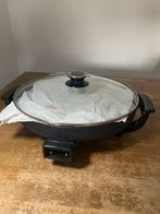 Hapjespan-Elektrische hapjespan, Ophalen of Verzenden, Zo goed als nieuw, Overige materialen, Koekenpan of Braadpan