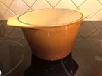 t.k.Le Creuset fonduepan sauspan 14,5x16,5cm INDUCTIE, Huis en Inrichting, Keuken | Potten en Pannen, Ophalen, Gietijzer, Koekenpan of Braadpan