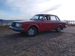 Volvo 244 2.1 GL 1979 Rood, Auto's, 4 cilinders, Origineel Nederlands, Handgeschakeld, Sedan