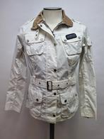 Barbour dames zomerjack. 'Rainbow Silver int' maat 38, Barbour, Wit, Zo goed als nieuw, Ophalen