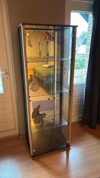 Vitrinekast 169cm (h) x 62cm (b) x 36cm (d), Huis en Inrichting, Ophalen, Met plank(en), Glas, 50 tot 100 cm