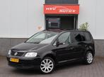 Volkswagen Touran 1.6-16V FSI Optive I airco LM org NL, 4 cilinders, 116 pk, Zwart, Origineel Nederlands
