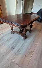 Antieke Salontafel met Gedraaide Poten, Ophalen