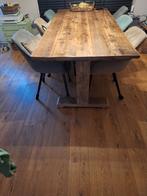 Mooie houten klooster tafel., Huis en Inrichting, Tafels | Eettafels, Ophalen, Gebruikt, 200 cm of meer, 50 tot 100 cm