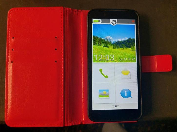 Senioren telefoon, Telecommunicatie, Vaste telefoons | Handsets en Draadloos, Zo goed als nieuw, 1 handset, Ophalen