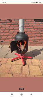 Tuinkachel 🔥 Houtkachel 🔥 Tuinhaard met pijp afneembaar, Ophalen, Zo goed als nieuw