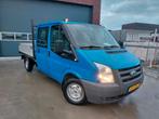 Ford Transit 300M 2.2 TDCI Dubbel Cabine Open laadbak UNIEK, Auto's, Bestelauto's, Voorwielaandrijving, 86 pk, Gebruikt, 4 cilinders