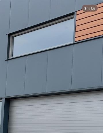 Kunstof Raamkozijn Kozijn 3000x1000 HR++ GLAS Bedrijfspand beschikbaar voor biedingen