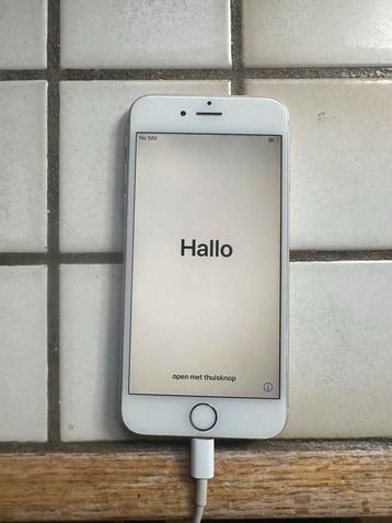 iPhone 6S 16GB - Zilver - wit Gebruikt beschikbaar voor biedingen