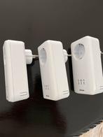 DVS 650 Powerline Adapters - Set van 3, Computers en Software, Powerlines, Ophalen of Verzenden, Gebruikt
