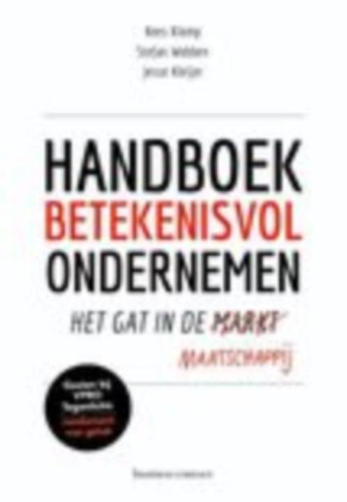 Handboek betekenisvol ondernemen, Boeken, Advies, Hulp en Training, Zo goed als nieuw, Ophalen of Verzenden