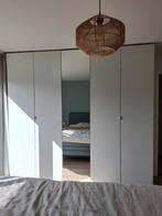 4x IKEA kastdeuren 50x229 wit met metalen handgrepen, Ophalen, Overige materialen, Gebruikt, 200 cm of meer