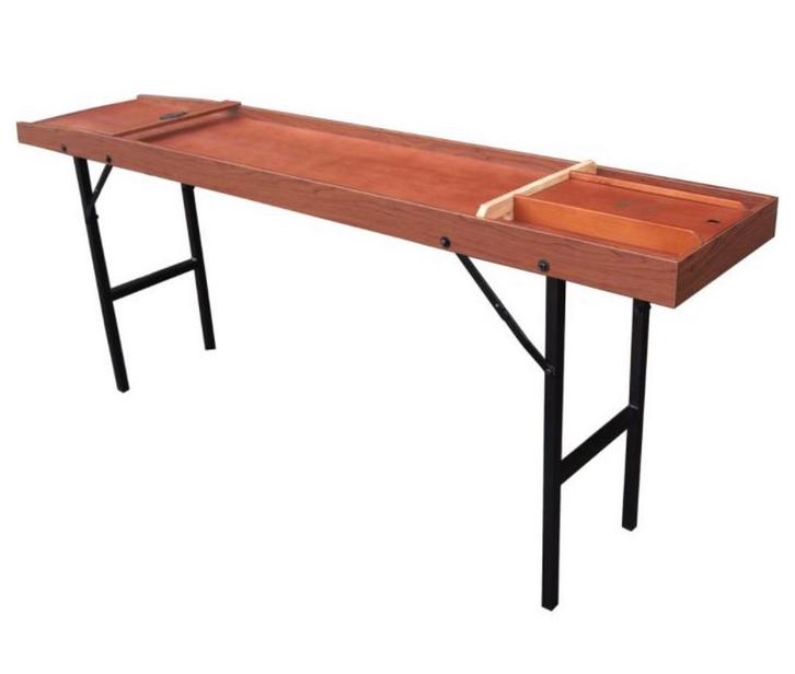 Buffalo sjoelbak Allure met inklapbare poten, Hobby en Vrije tijd, Gezelschapsspellen | Bordspellen, Nieuw, Ophalen