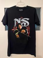 Nas t shirt, Ophalen of Verzenden, Zo goed als nieuw, Maat 46 (S) of kleiner, Zwart