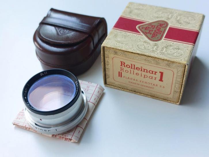 Rollei Rolleiflex bajonet II Rolleinar 1 in doos IZGST, Audio, Tv en Foto, Fotografie | Filters, Gebruikt, Overige typen, Minder dan 50 mm