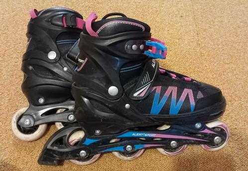Alert inline skates mt 39-42, Sport en Fitness, Skeelers, Gebruikt, Inline skates 4 wielen, Overige merken, Kinderen, Verstelbaar