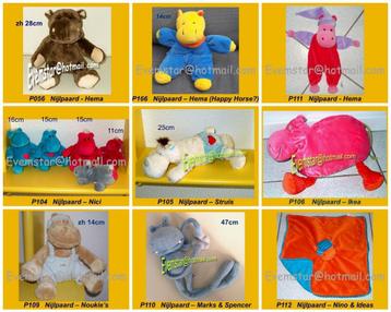 Nijlpaard Nijlpaardje - Russ Berrie Sunkid Ikea Nicotoy Hema beschikbaar voor biedingen