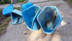 Delaval/Alfalaval  blauwe voerbak koe, Ophalen, Gebruikt