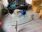 Glazen Salontafel - Stijlvol Design, Ophalen, Gebruikt, 100 tot 150 cm, 50 tot 100 cm