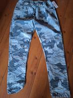 Broek xl xxl camouflage  blauw grijs, Blauw, Maat 46/48 (XL) of groter, Ophalen of Verzenden, Zo goed als nieuw