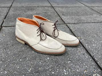 Mooie suede veterboots Italian ID beschikbaar voor biedingen
