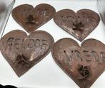 Decoratie Deco hartvormen roest voor in tuin & huis., Ophalen of Verzenden, Gebruikt