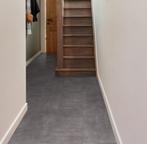Rigid Pvc click Tegel Folkstone Leisteen Grijs €14,95m2, 75 m² of meer, Nieuw, Ophalen of Verzenden, Pvc click tegel vloer Leisteen grijs