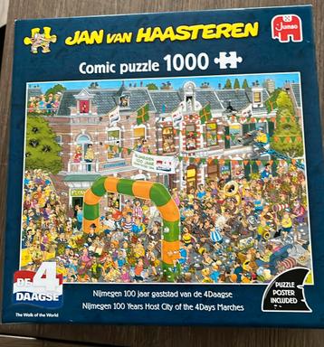 Jan van Haasteren Nijmegense vierdaagse 1000 stukjes beschikbaar voor biedingen