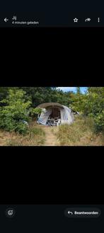 6 persoons katoenen koepeltent, grote tent, Caravans en Kamperen, Tenten, Ophalen of Verzenden, Gebruikt