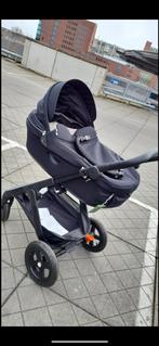 Stokke Trailz kinderwagen met wieg, voetenzak en luiertas, Kinderen en Baby's, Kinderwagens en Combinaties, Luchtbanden, Zo goed als nieuw
