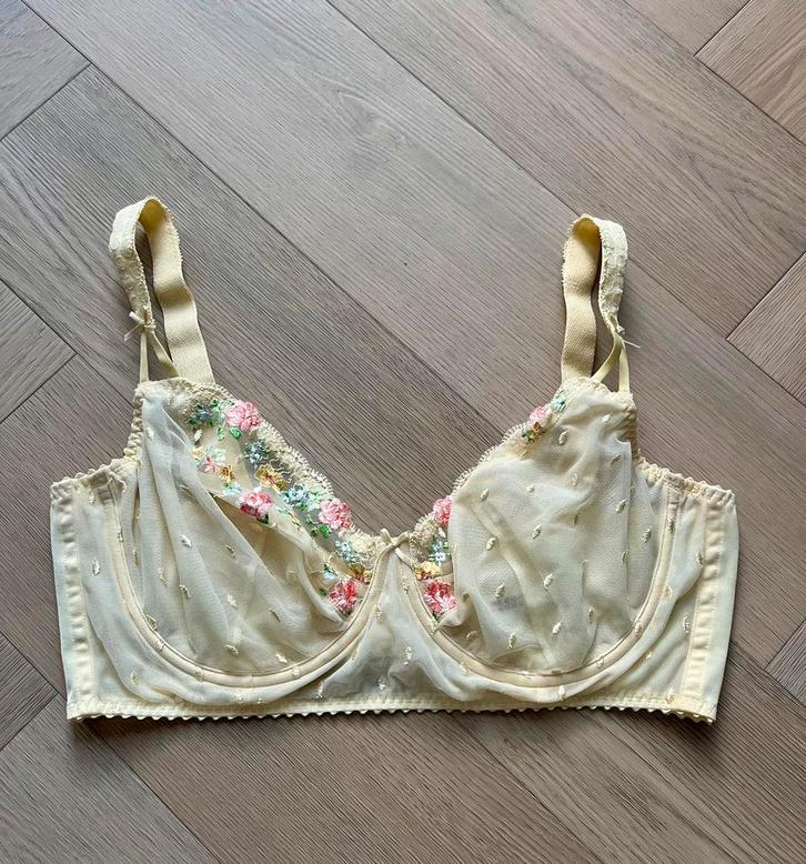Prima Donna 90D Geel Plunge ZGAN! (LEES BESCHRIJVING), Kleding | Dames, Ondergoed en Lingerie, BH, Geel, Ophalen of Verzenden