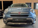 Fiat 500 X 1.4 Turbo MultiAir ACC|Keyless|Carplay|Navi|PDC|A, 4 cilinders, Blauw, Bedrijf, 1368 cc