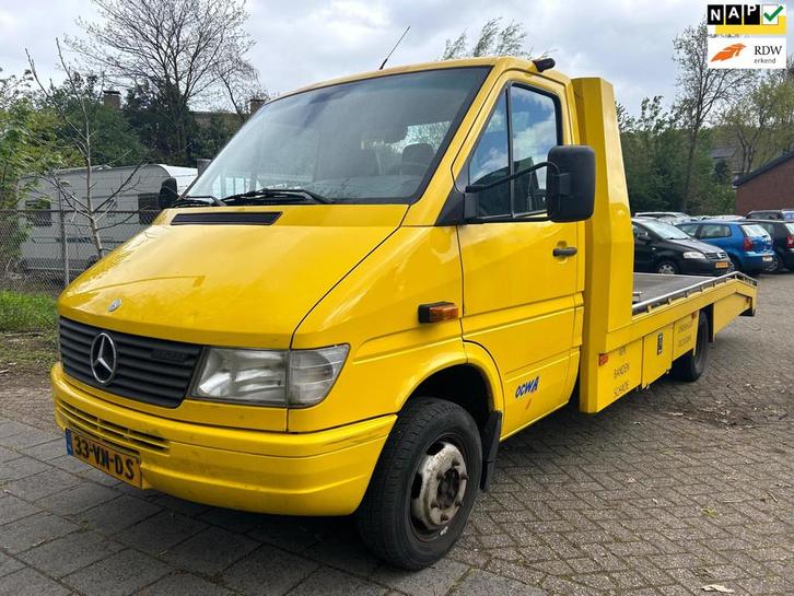Mercedes-Benz Sprinter 412 D Xlang lier, airco,, Auto's, Bestelauto's, Bedrijf, Te koop, ABS, Airconditioning, Centrale vergrendeling